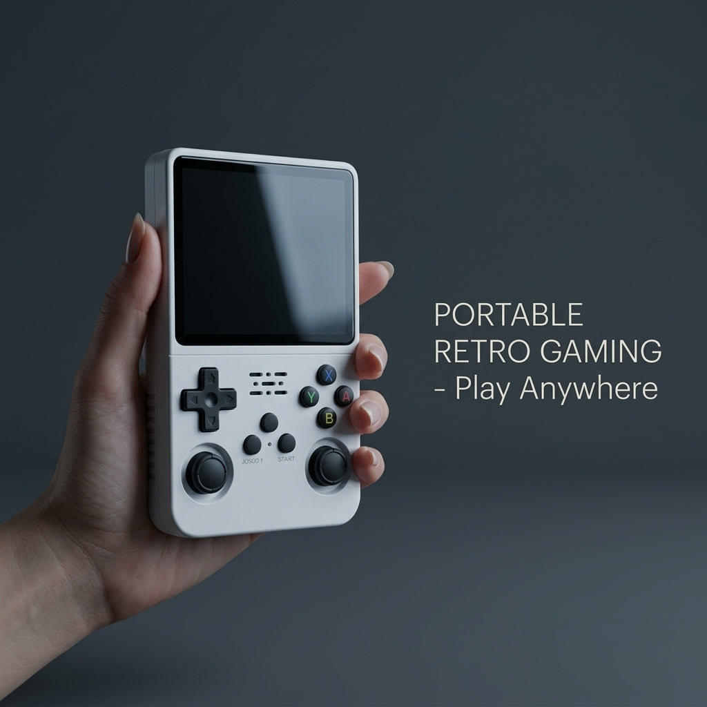 ArcadeAce™ — Portable Retro Gaming Console | 10,000+ Built-In Classic Games