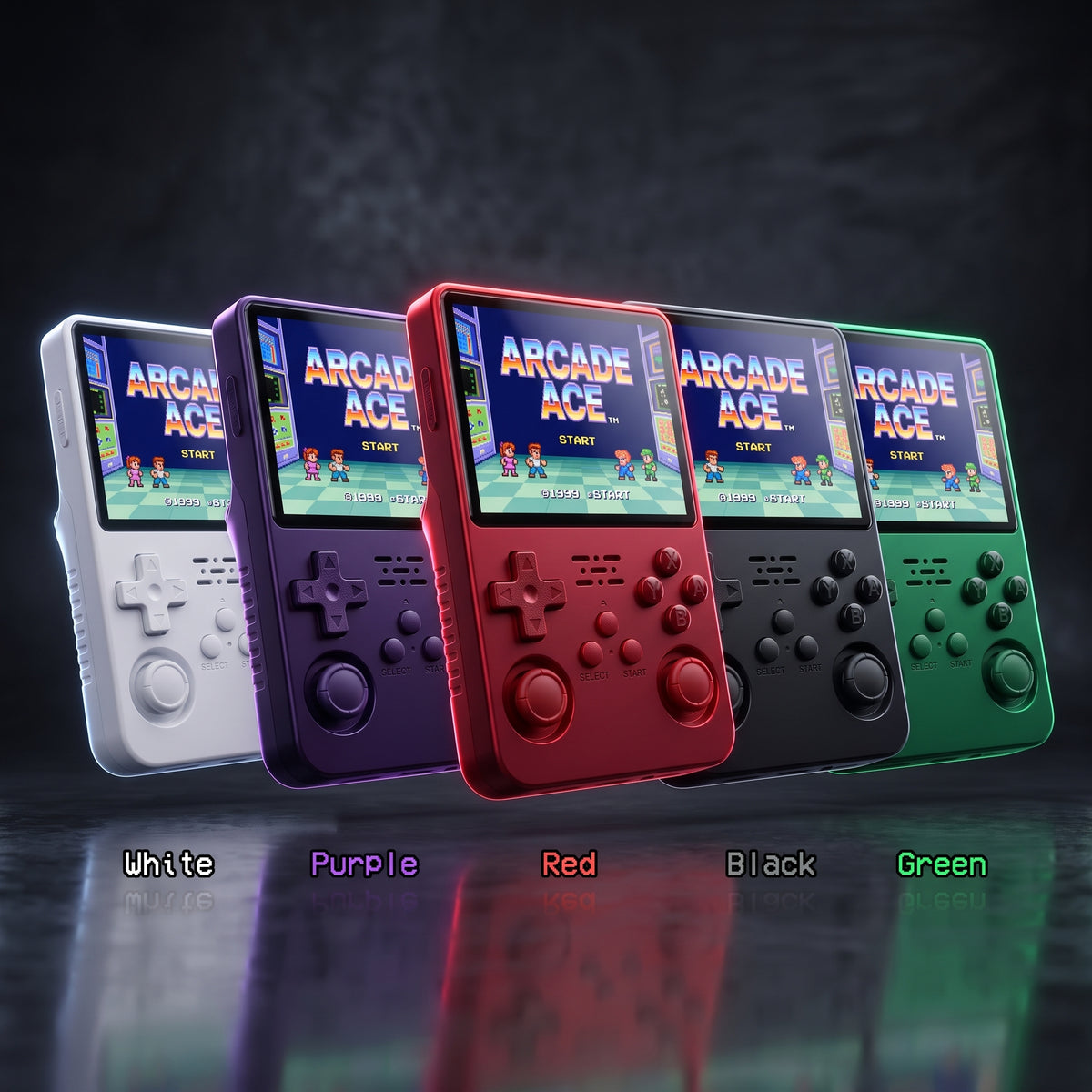 ArcadeAce™ — Portable Retro Gaming Console | 10,000+ Built-In Classic Games