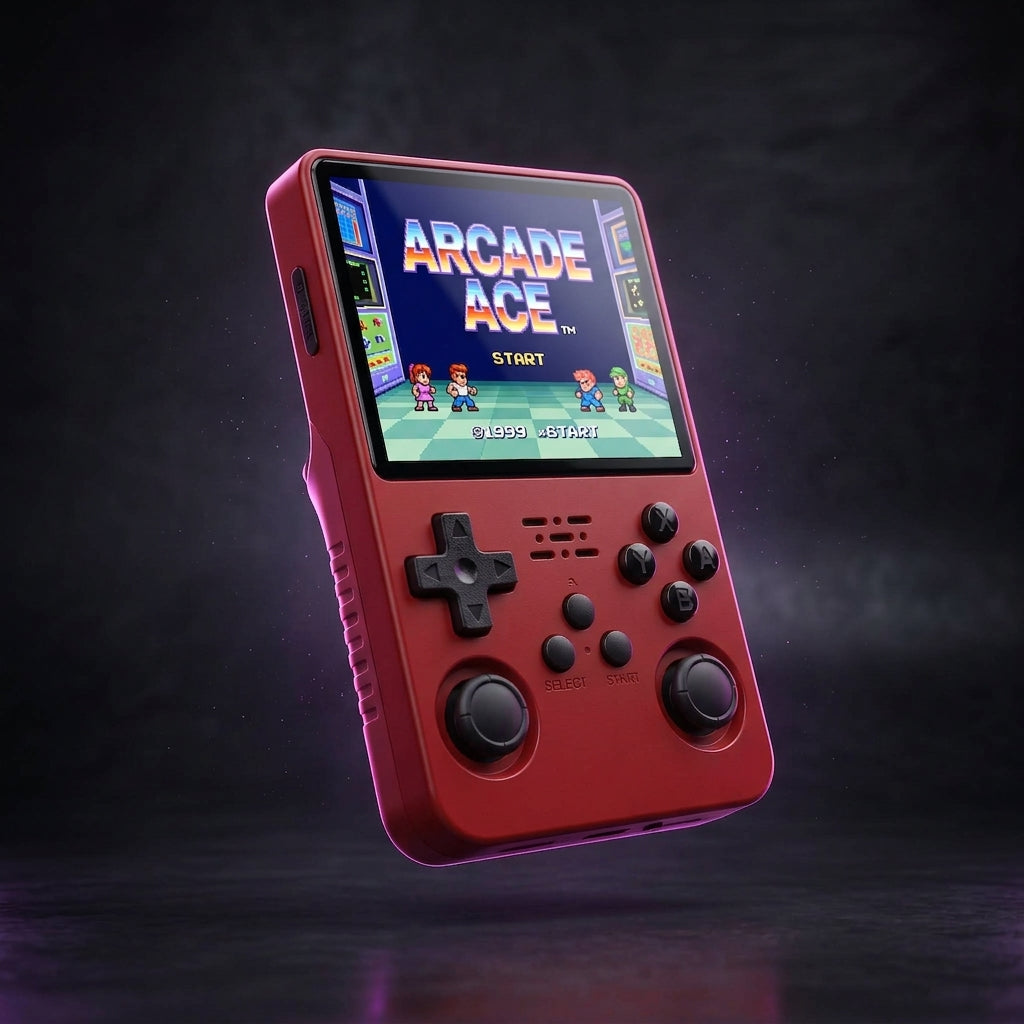 ArcadeAce™ — Portable Retro Gaming Console | 10,000+ Built-In Classic Games